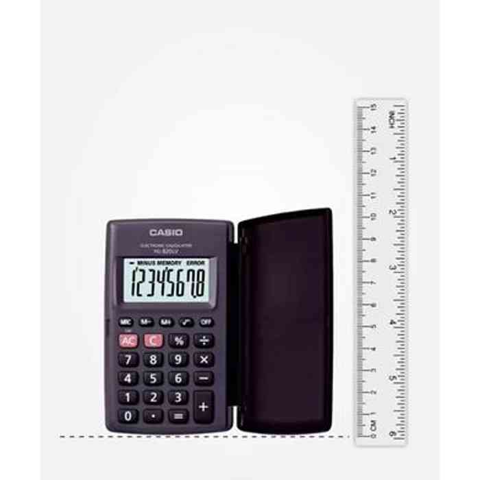 Casio HL-820LV Portable 8 Digit Calculator
